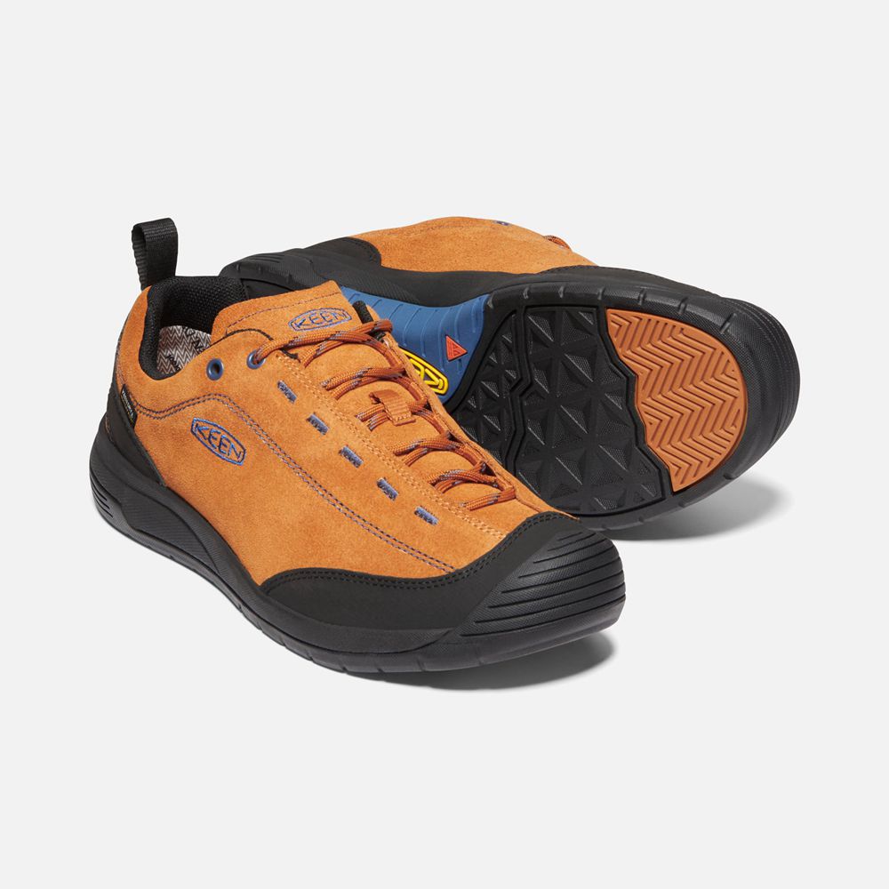 Baskets Keen Homme Orange | Jasper Ii Waterproof Shoes | QJFTI-7306